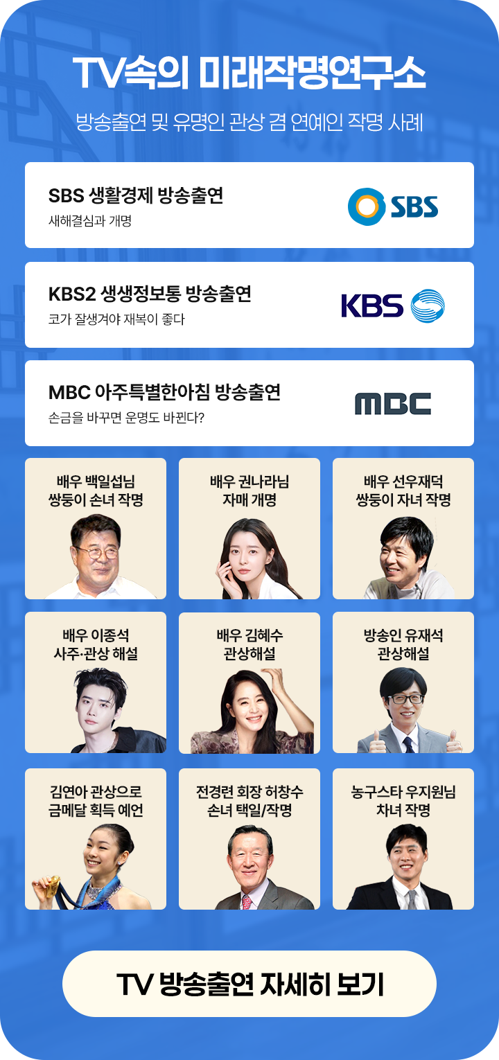 TV속의 미래작명